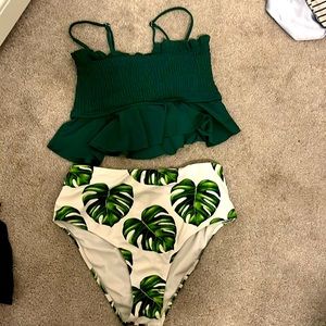 Cupshe Tankini Size M